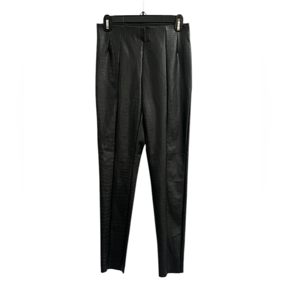 TopShop Faux Leather Alligator Skin Patterned Skinny Pants NWOT